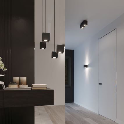 Brilagi -  LED väggspotlight MURO 1xG9/4W/230V svart
