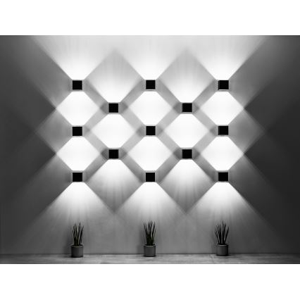 Brilagi -  LED väggspotlight MURO 1xG9/4W/230V svart