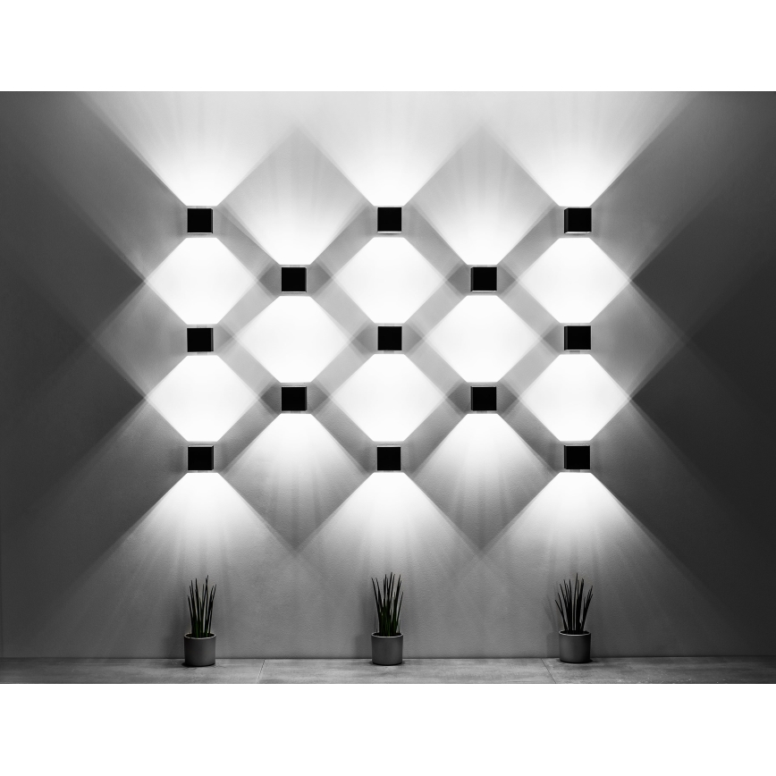 Brilagi -  LED väggspotlight MURO 1xG9/4W/230V svart