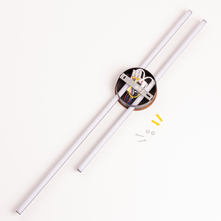 Brilagi - LED väggbelysning WOODY COLLINE LED/15W/230V 80 cm ek körsbär