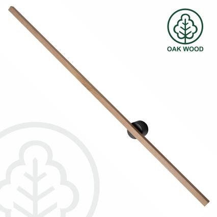 Brilagi - LED väggbelysning WOODY LINE LED/12W/230V 120 cm ek