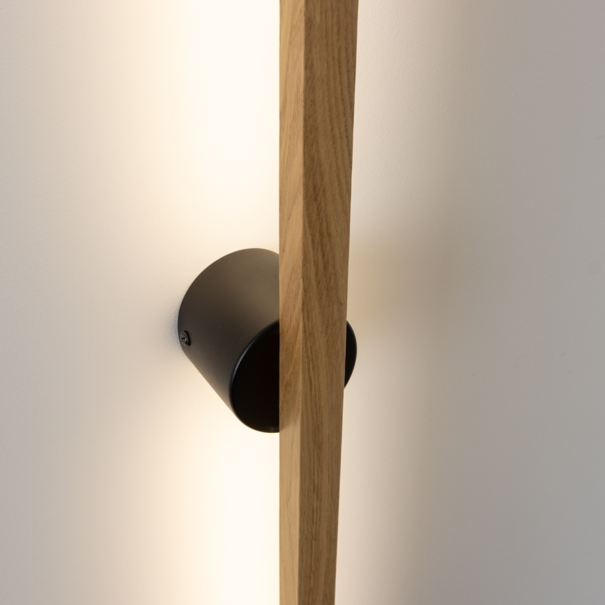 Brilagi - LED väggbelysning WOODY LINE LED/12W/230V 120 cm ek
