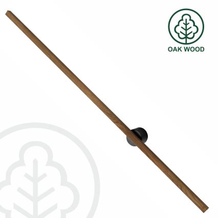 Brilagi - LED väggbelysning WOODY LINE LED/12W/230V 120 cm ek
