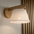 Brilagi - LED  Vägglampa ANTHONY 1xE14/40W/230V ek/vit