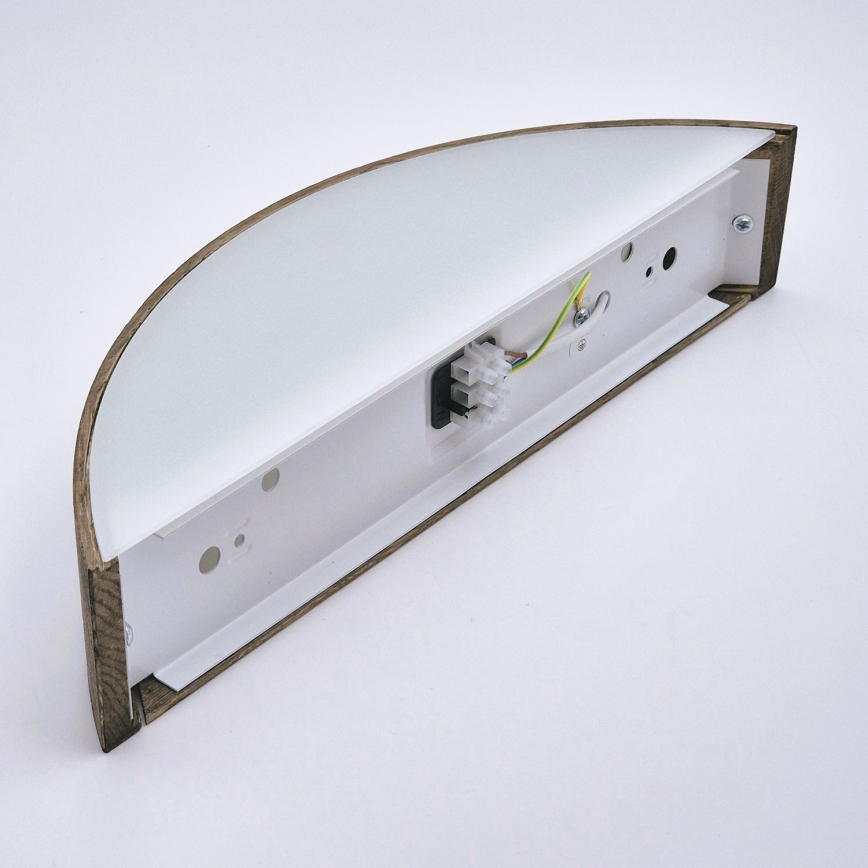 Brilagi - LED Vägglampa CARVALHO 1xE27/60W/230V ek