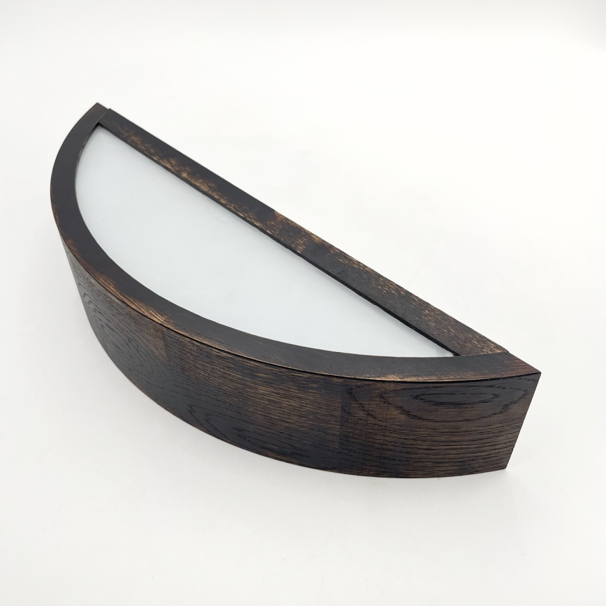 Brilagi - LED vägglampa CARVALHO SMOKEY 1xE27/60W/230V ek