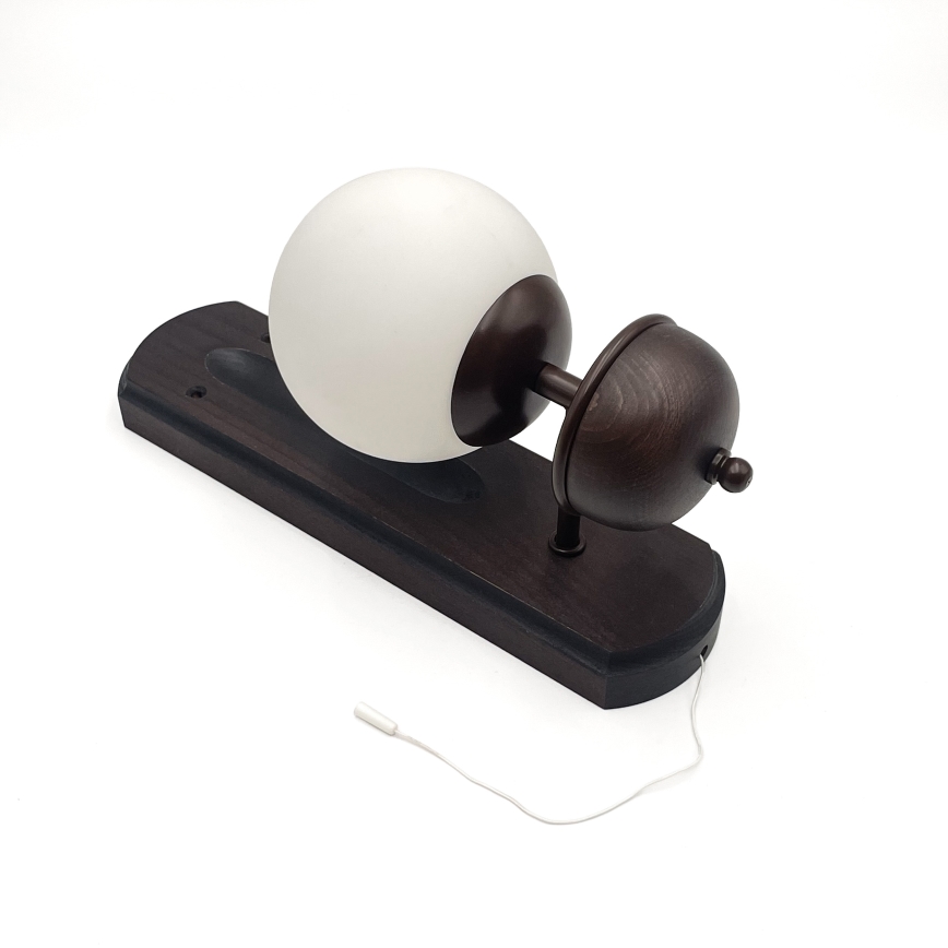 Brilagi - LED Vägglampa COTTAGE 1xG9/40W/230V bok/vit