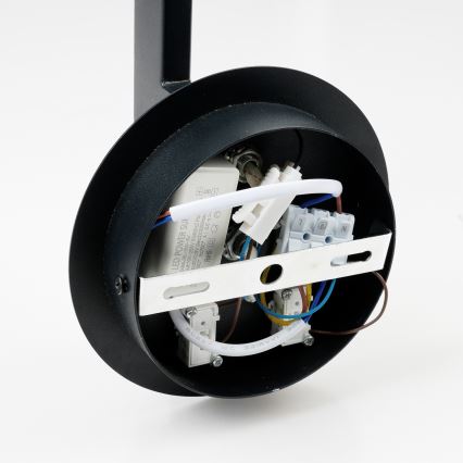 Brilagi - LED vägglampa DAYA 1xE14/40W/230V + LED/3W svart