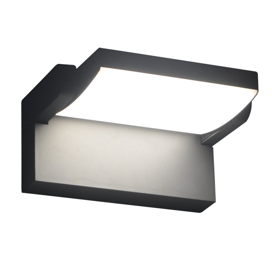 Brilagi - LED vägglampa för utomhusbruk ANKLE LED/18W/230V 4000K IP65 antracit