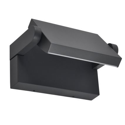 Brilagi - LED vägglampa för utomhusbruk ANKLE LED/18W/230V 4000K IP65 antracit