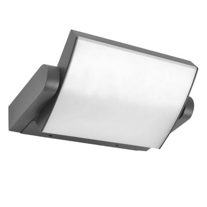 Brilagi - LED vägglampa för utomhusbruk ANKLE LED/18W/230V 4000K IP65 antracit