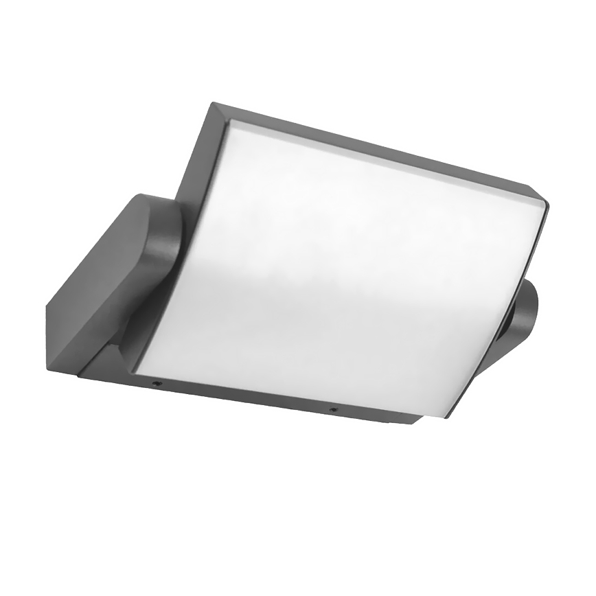 Brilagi - LED vägglampa för utomhusbruk ANKLE LED/18W/230V 4000K IP65 antracit