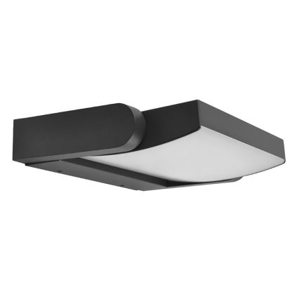 Brilagi - LED vägglampa för utomhusbruk ANKLE LED/18W/230V 4000K IP65 antracit