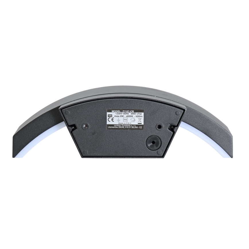Brilagi - LED vägglampa för utomhusbruk ARCELO LED/8W/230V IP54