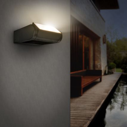 Brilagi - LED vägglampa för utomhusbruk CROTONE LED/7W/230V IP54