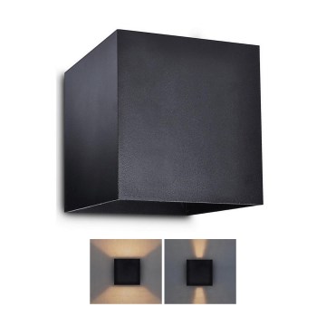 Brilagi - LED vägglampa för utomhusbruk CUBE LED/6W/230V IP54