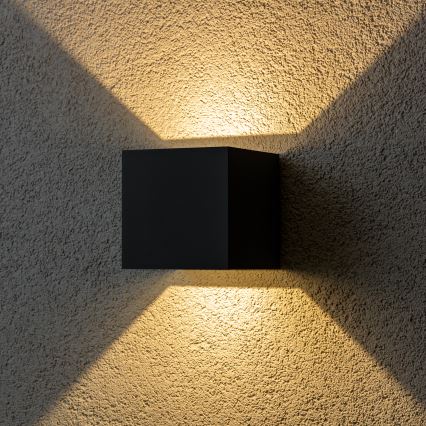Brilagi - LED vägglampa för utomhusbruk CUBE LED/6W/230V IP54