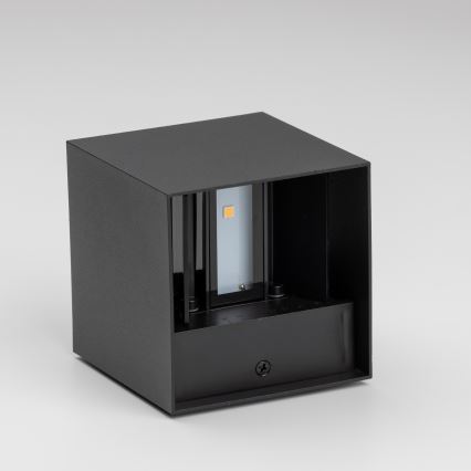 Brilagi - LED vägglampa för utomhusbruk CUBE LED/6W/230V IP54