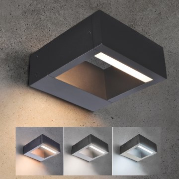 Brilagi - LED vägglampa för utomhusbruk RAGUSA LED/7W/230V 3000/4000/6000K antracit IP54