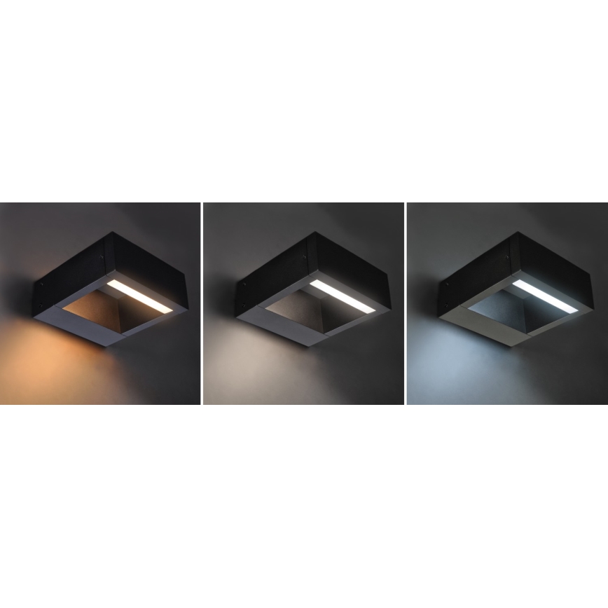 Brilagi - LED vägglampa för utomhusbruk RAGUSA LED/7W/230V 3000/4000/6000K IP54