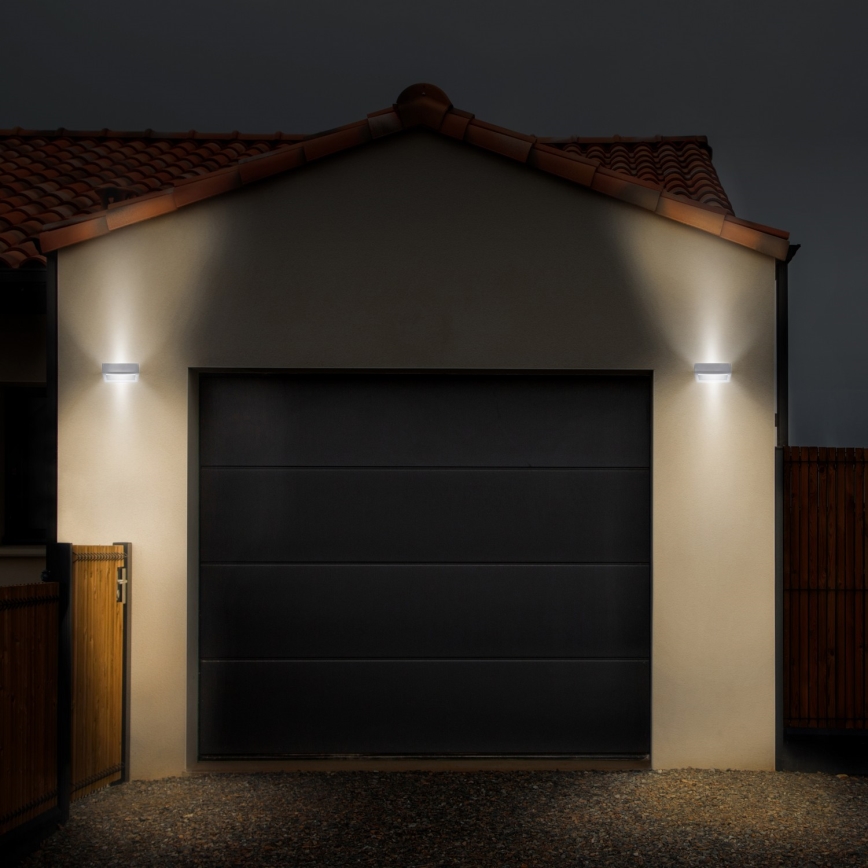Brilagi - LED vägglampa för utomhusbruk RAGUSA LED/7W/230V 3000/4000/6000K vit IP54