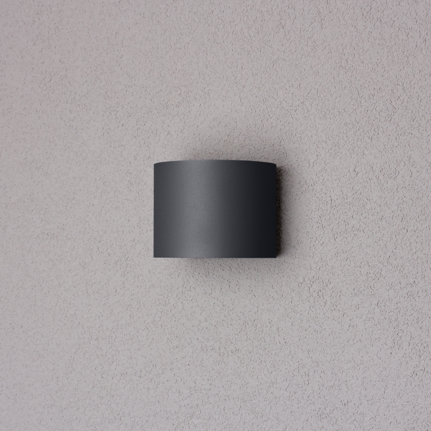 Brilagi - LED vägglampa för utomhusbruk RONDO LED/6W/230V antracit IP54