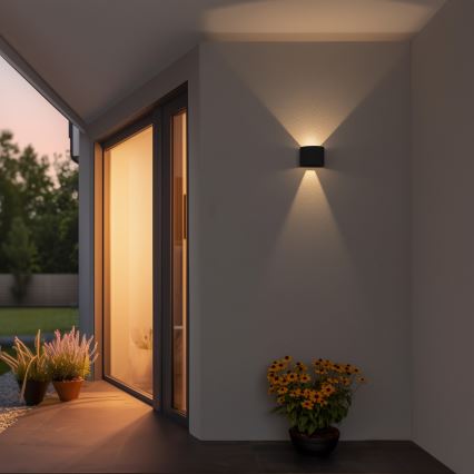 Brilagi - LED vägglampa för utomhusbruk RONDO LED/6W/230V IP54
