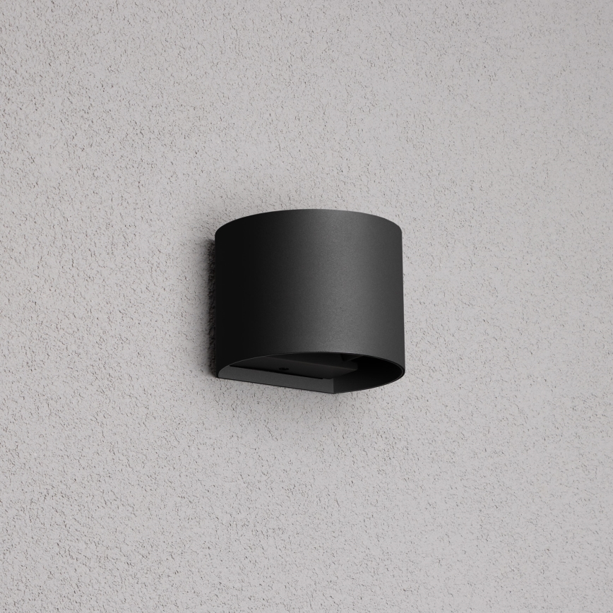 Brilagi - LED vägglampa för utomhusbruk RONDO LED/6W/230V IP54