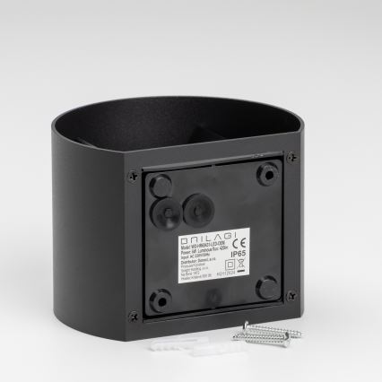 Brilagi - LED vägglampa för utomhusbruk RONDO LED/6W/230V IP54