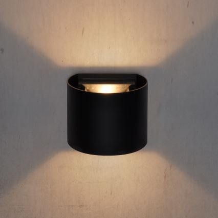 Brilagi - LED vägglampa för utomhusbruk RONDO LED/6W/230V IP54