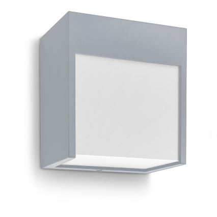 Brilagi - LED vägglampa för utomhusbruk TERNI LED/12W/230V grå IP44