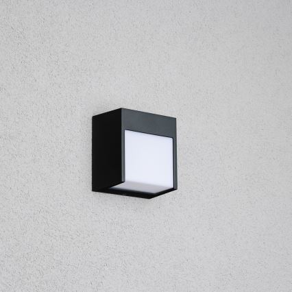 Brilagi - LED vägglampa för utomhusbruk TERNI LED/12W/230V svart IP44
