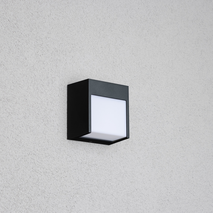 Brilagi - LED vägglampa för utomhusbruk TERNI LED/12W/230V svart IP44