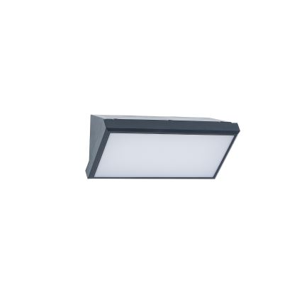 Brilagi - LED vägglampa för utomhusbruk TRIANGLE LED/20W/230V 3000/4000/6500K antracit IP65