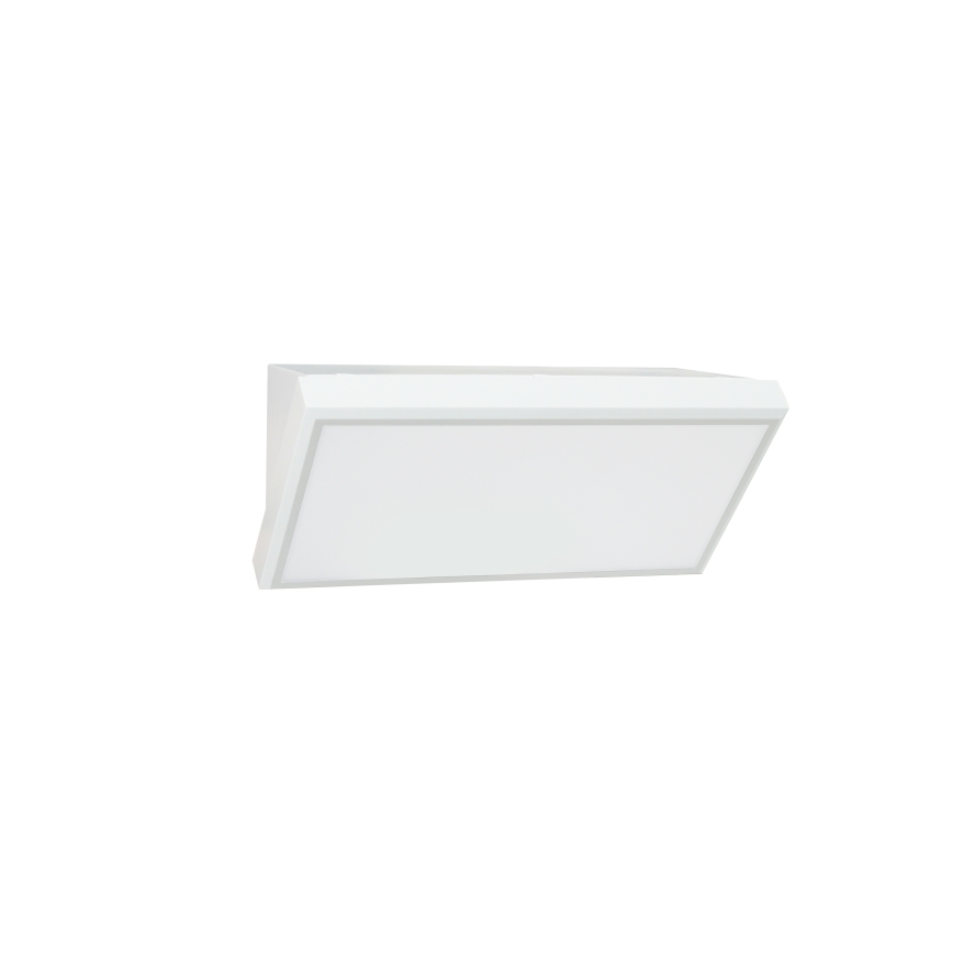 Brilagi - LED vägglampa för utomhusbruk TRIANGLE LED/20W/230V vit IP65