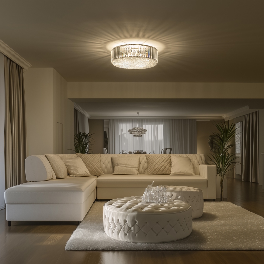 Brilagi - LED Vägglampa i kristall GLAMOUR 5xG9/42W/230V