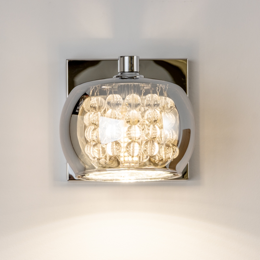Brilagi - LED Vägglampa i kristall JEWEL 1xG9/42W/230V