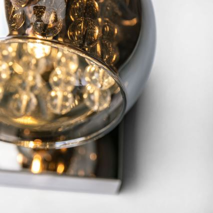 Brilagi - LED Vägglampa i kristall JEWEL 1xG9/42W/230V
