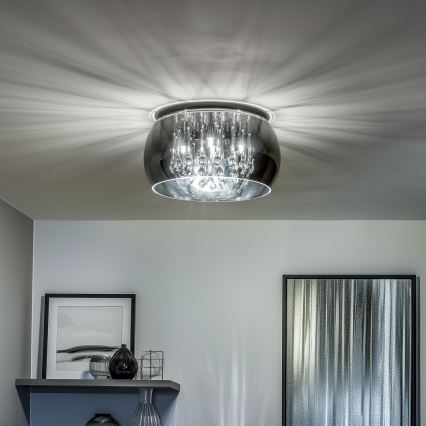 Brilagi - LED Vägglampa i kristall JEWEL 5xG9/42W/230V