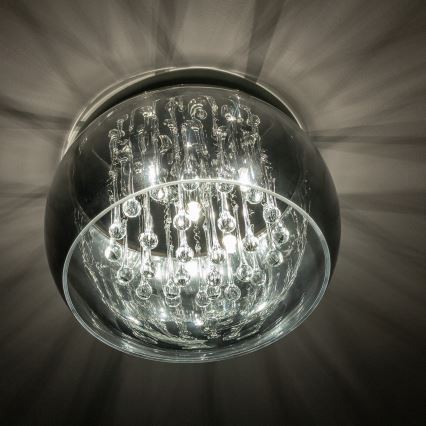 Brilagi - LED Vägglampa i kristall JEWEL 5xG9/42W/230V