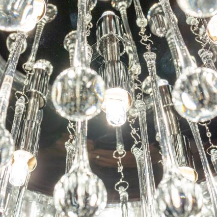 Brilagi - LED Vägglampa i kristall JEWEL 5xG9/42W/230V