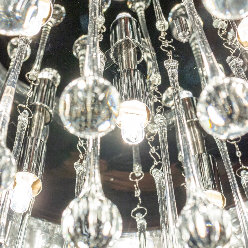 Brilagi - LED Vägglampa i kristall JEWEL 5xG9/42W/230V