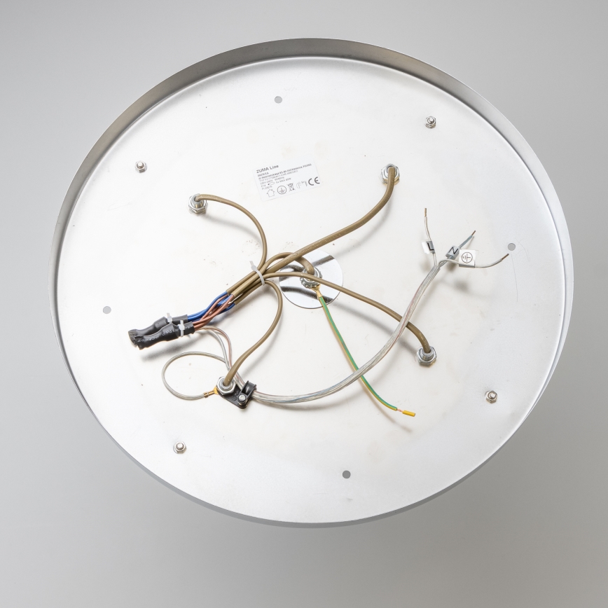 Brilagi - LED Vägglampa i kristall MOZART 5xE14/40W/230V skinande krom