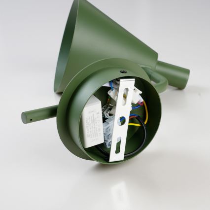 Brilagi - LED vägglampa LUCERA LED/3W/230V grön