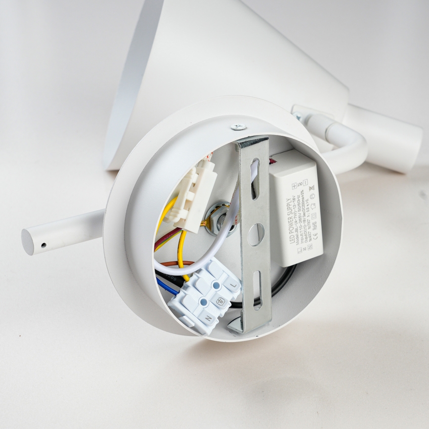 Brilagi - LED vägglampa LUCERA LED/3W/230V vit
