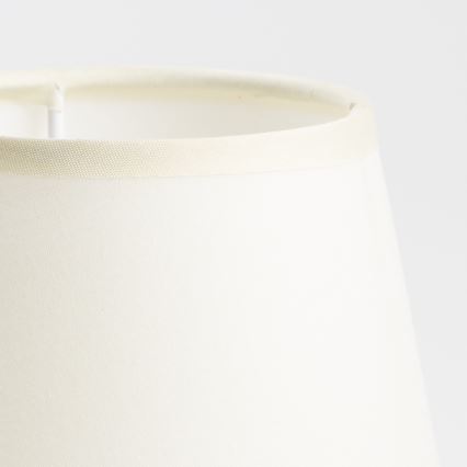 Brilagi - LED Flexibel vägglampa NUBILA WOOD 1xE27/25W/230V + LED/3W ek/grädde