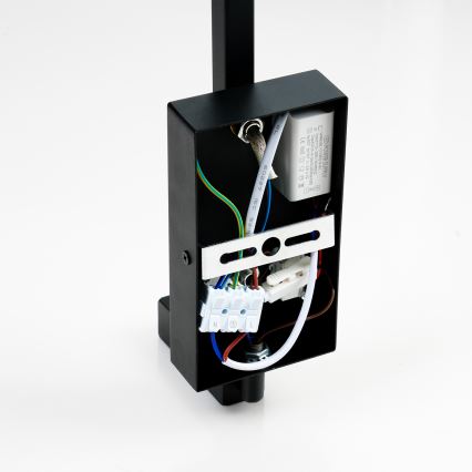 Brilagi - LED vägglampa RAYAS 1xE14/40W/230V + LED/3W svart