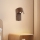 Brilagi - LED vägglampa VASTO LED/3W/230V brun
