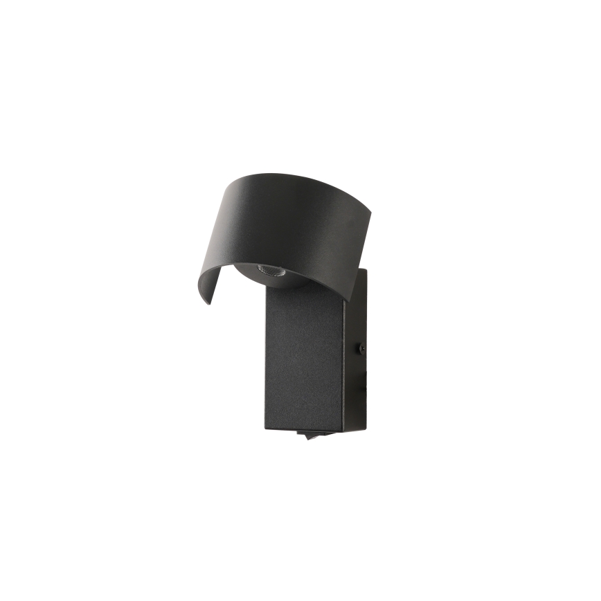 Brilagi - LED vägglampa VASTO LED/3W/230V svart