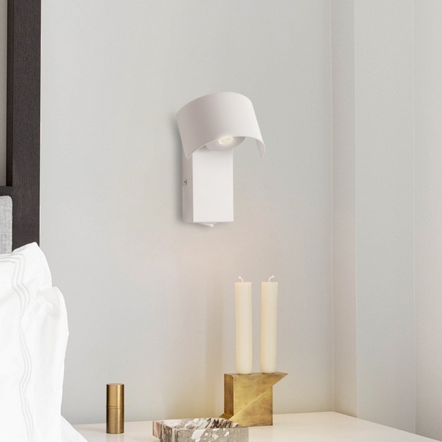 Brilagi - LED vägglampa VASTO LED/3W/230V vit